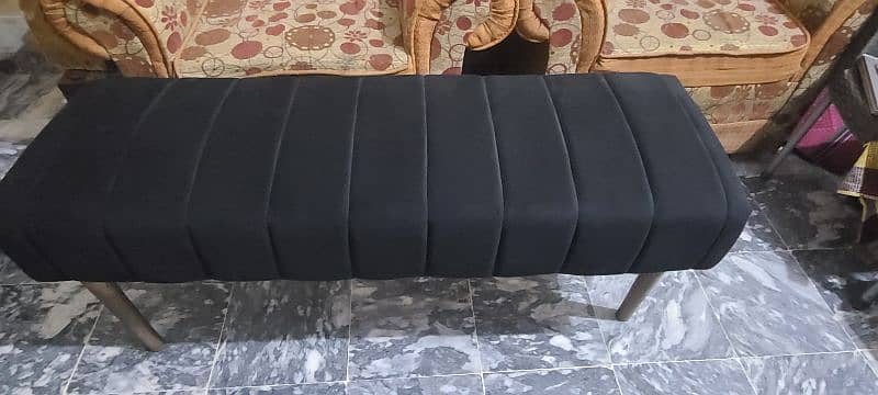 2 seater bench 10,000 in Velvet clothing 10