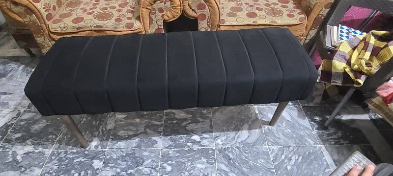 2 seater bench 10,000 in Velvet clothing 12