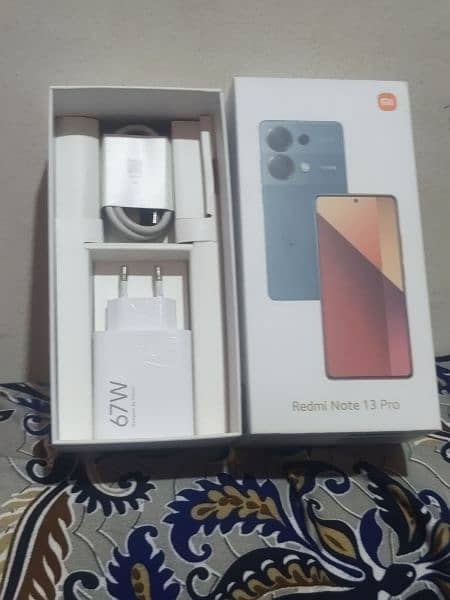 Redmi note 13pro 12GB512GB Full box full warranty 10/10 only sale 1