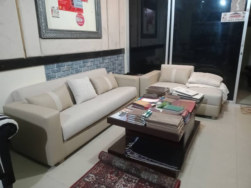 sofa combed 3seter and haf set 0