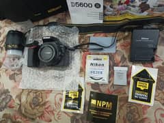 Nikon D5600 ( Just Like Box Packed)