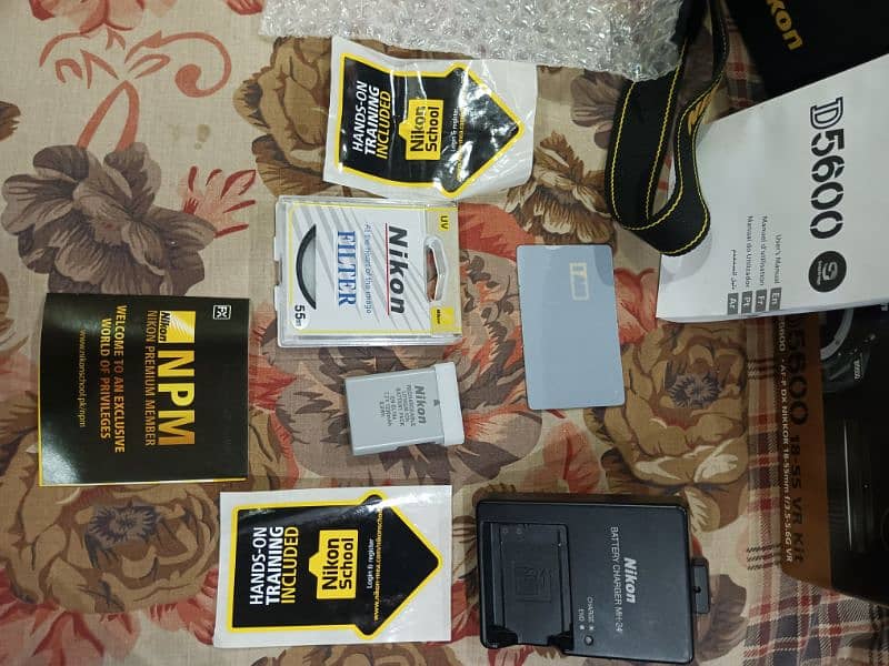 Nikon D5600 ( Just Like Box Packed) 8