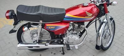 Honda CG 125 2011 model for urgent sale 0