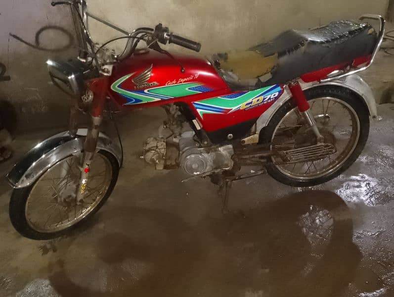 Honda CD 70 2018 Applied for Reg Complete documents for sale 0