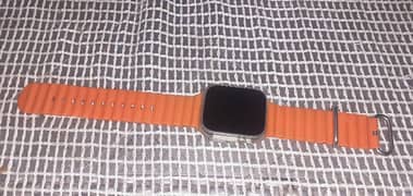 this smart watch have calculator game 1.99 inch display  orange strap