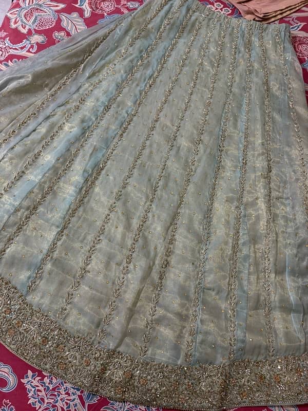 Eastern wedding wear ( Sharara choli dupatta ) 7