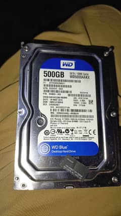 Desktop Hard Drive 500Gb Urgent for sale