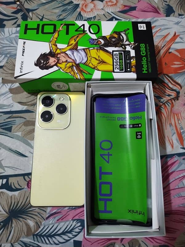 Infinix Hot 40 pro 256gb 5