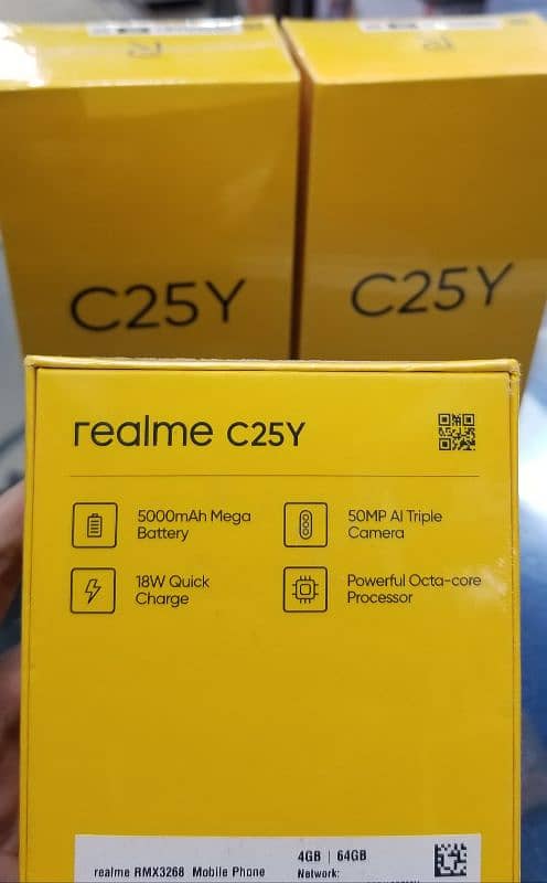 Realme C25Y, 4/64, box pack. 1