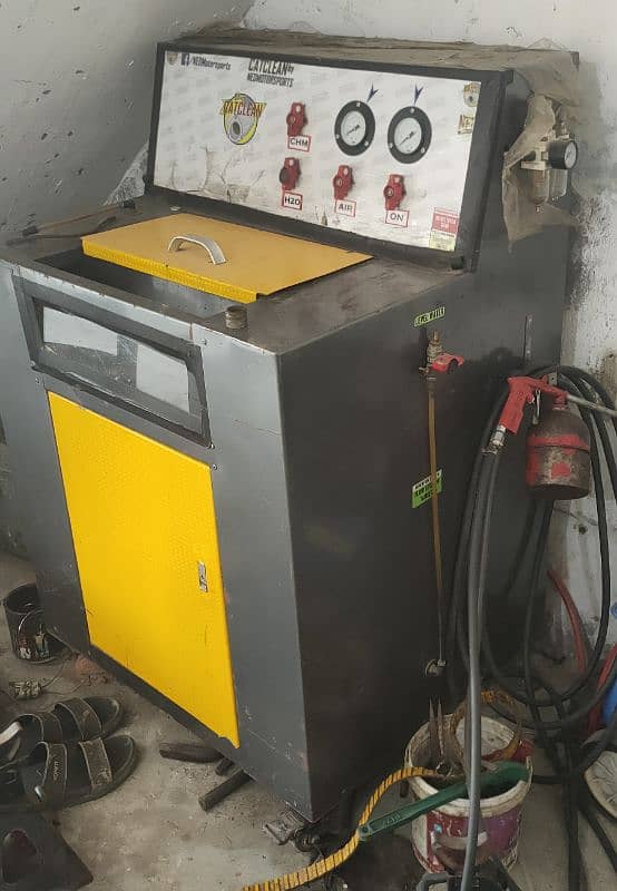 Car Catalytic Cleaner Machine with Air Compressor 1