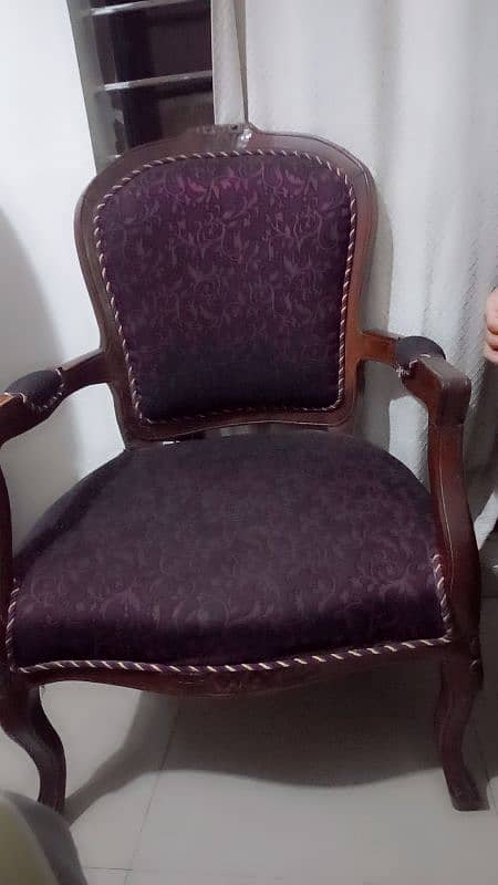 2 chairs dyar wood available for sale 1