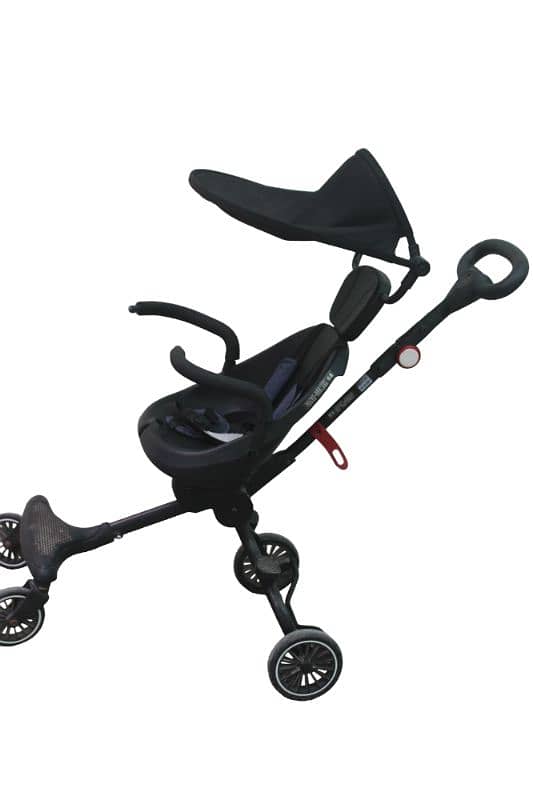 Folding Lightweight Four-wheel High-view Baby Stroller 6