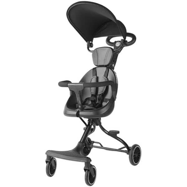 Folding Lightweight Four-wheel High-view Baby Stroller 7