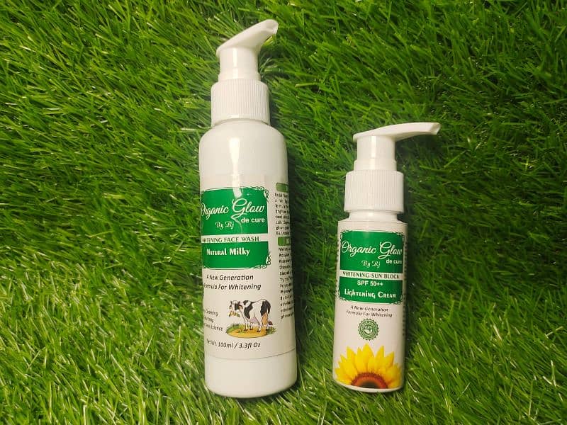 Facewash & Sunblock cream 1