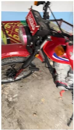 United Trail Bike 125cc Kohat Number No Work Self Start 0