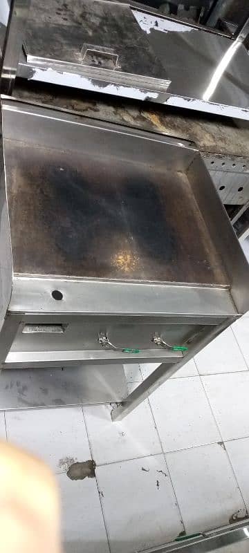 gasro conveyor pizza oven 18"// char coal grill// hot plate 3