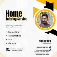 Available Home Tutor for Accounting and Mathematics