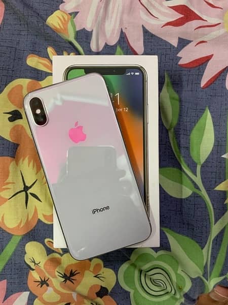 iPhone X pta approved with box 0