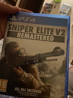 sniper elite v2 remastered ps4 game