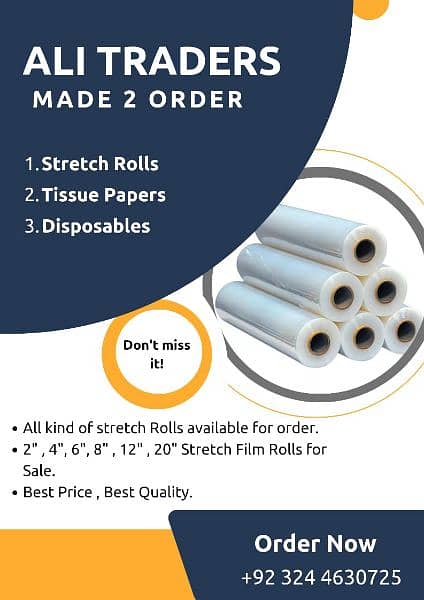 stretch Rolls | Shrink Raping Rolls 0