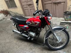 Honda 125 Red Colour 2022 Model