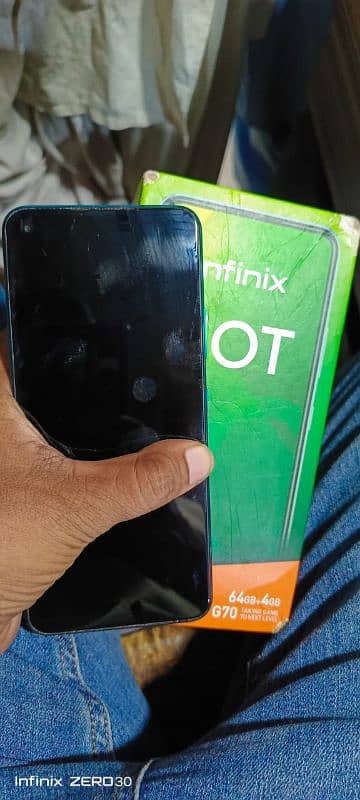 Infinix Hot 10 good condition 4GB 64GB complet saman Pta oficial aprov 1