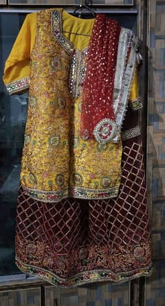 Mehndi Dress