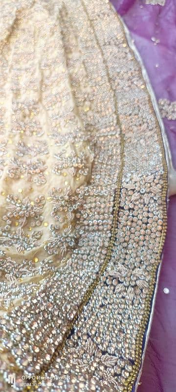 Walima Dress with Heavy Work on it just 1 time used 10