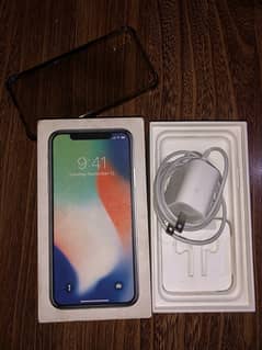 Iphone x 64gb Pta Approved with Box 0