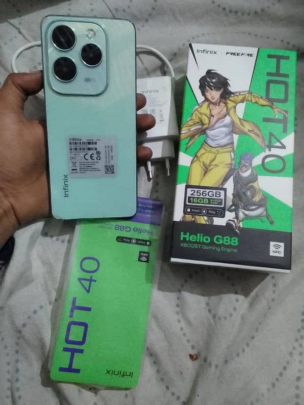 infinix hot 40 pro 16GB  256GB 3