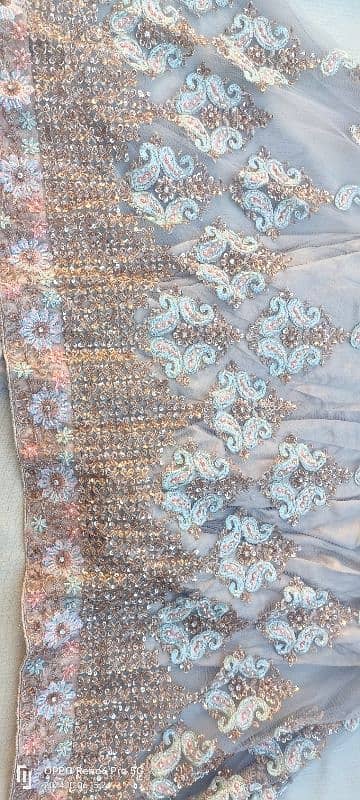 Net n Silk customized made Maxy with Heavy Work on it 16