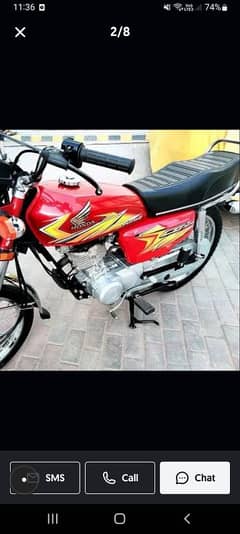 Honda 125 Model 2021 new lush condition total genwan