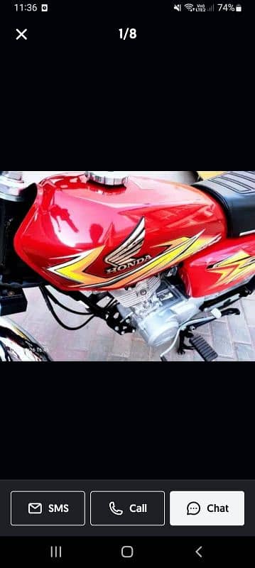 Honda 125 Model 2021 new lush condition total genwan 1