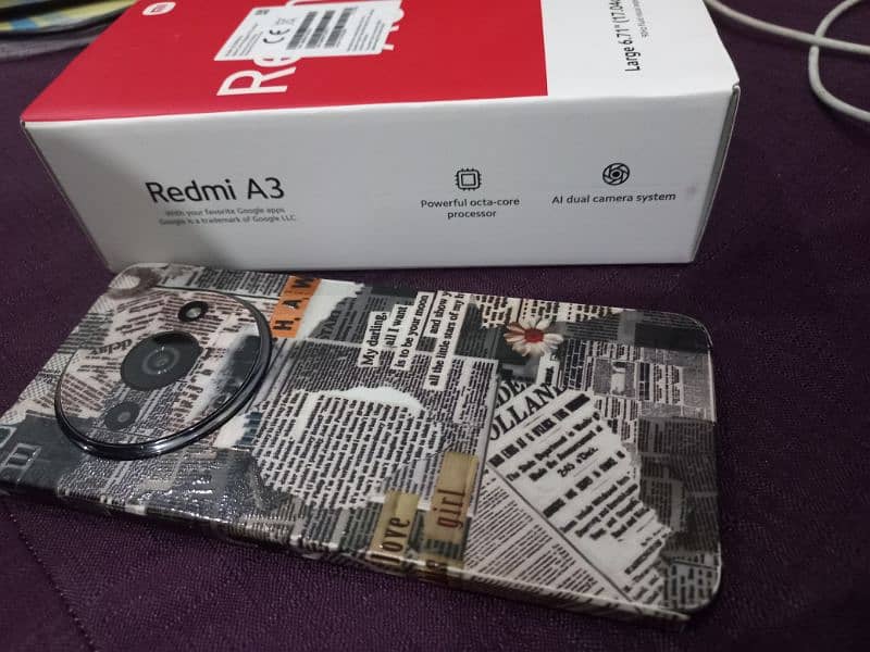 Redmi A3 4/128 . condition 10/10 6 months warranty 1