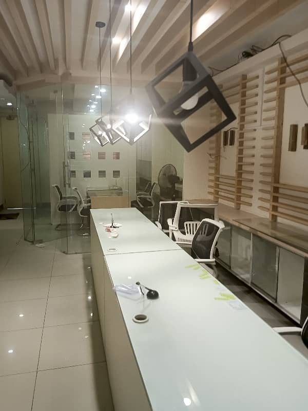 VIP LAVISH FURNISHED OFFICE FOR RENT WITH LIFT 5