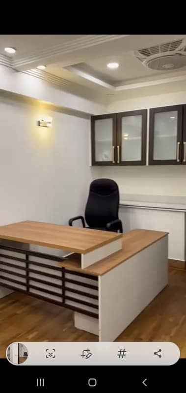 VIP LAVISH FURNISHED OFFICE FOR RENT WITH LIFT 15