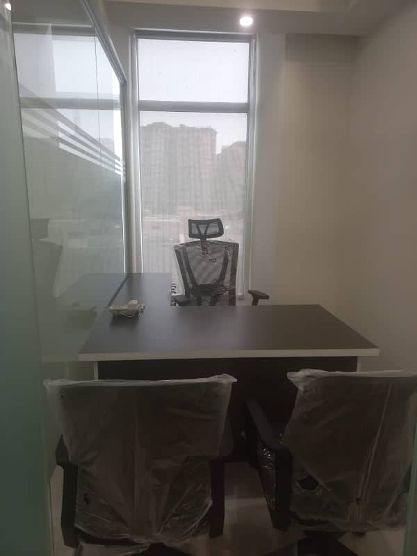 VIP LAVISH FURNISHED OFFICE FOR RENT WITH LIFT 17