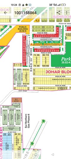 5 marla plot for sale in Johar block bahria town Lahore