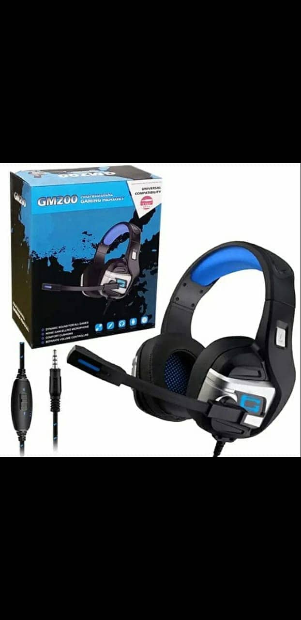 GM200 Gaming Headset Premium surround sound and noise cancelling. 5