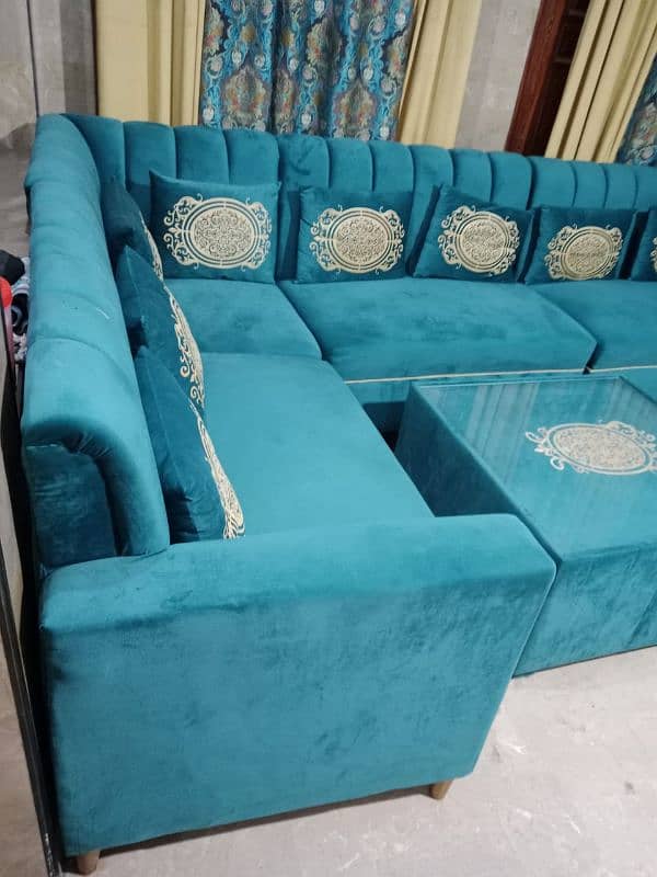 L shaped sofa set 2