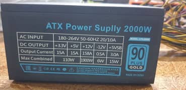 ATX Power Supply 2000 watt