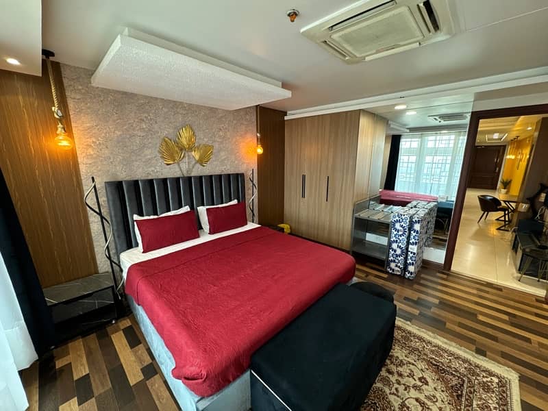 A Beautiful 1 Bed Room Luxury Apartments For Rent On Daily & Monthly 14