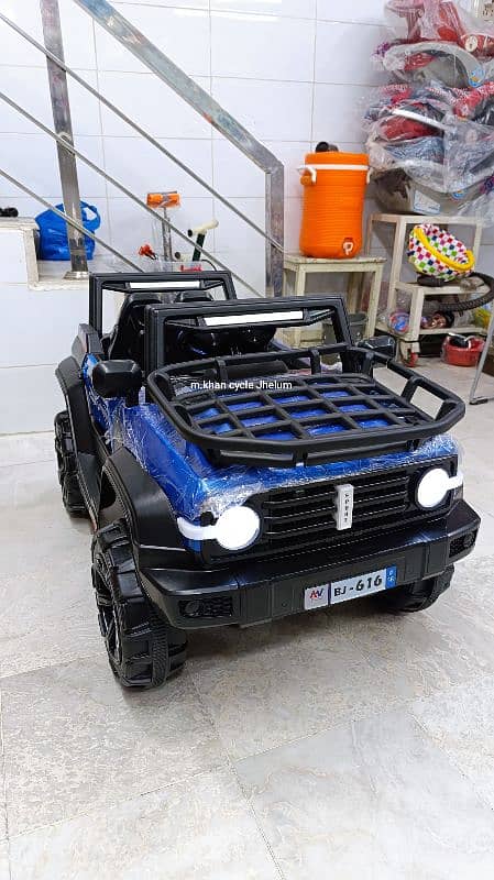 jeep kids electric battery operated RC 2M2B body painted a+ quality 0