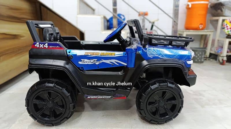 jeep kids electric battery operated RC 2M2B body painted a+ quality 3