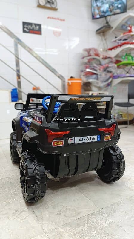 jeep kids electric battery operated RC 2M2B body painted a+ quality 10