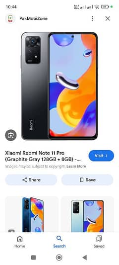 redmi note 11 pro .  8gb 128 memrou 0