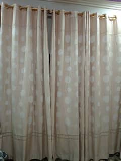 single curtains