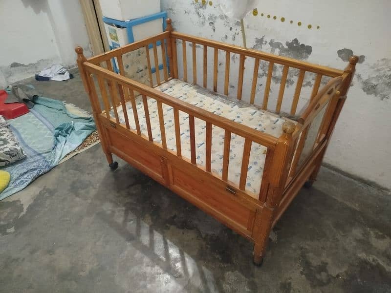 Wooden Baby Cot / Bed 2