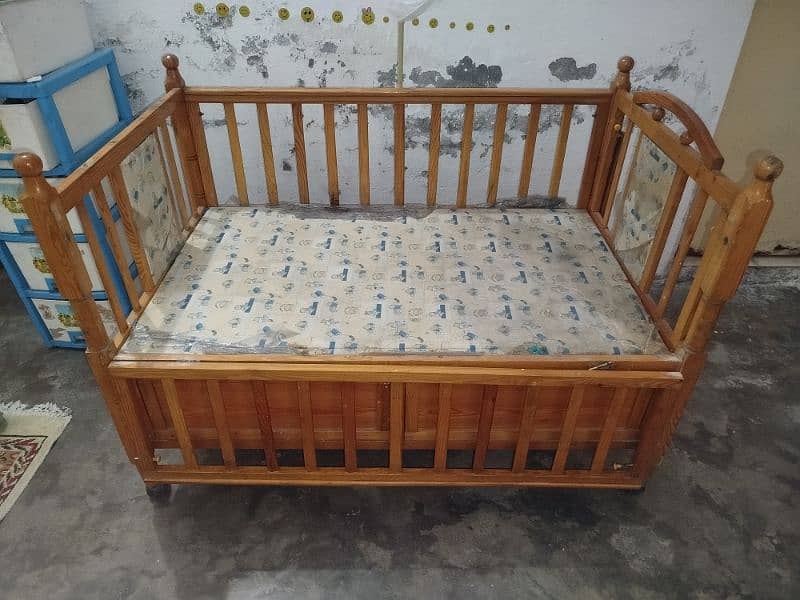 Wooden Baby Cot / Bed 7