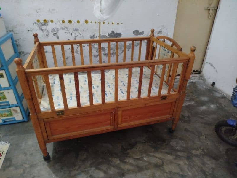 Wooden Baby Cot / Bed 9